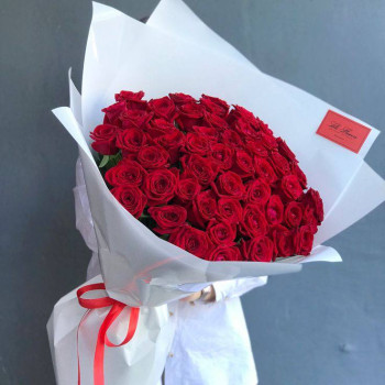 Bouquet of 51 red roses